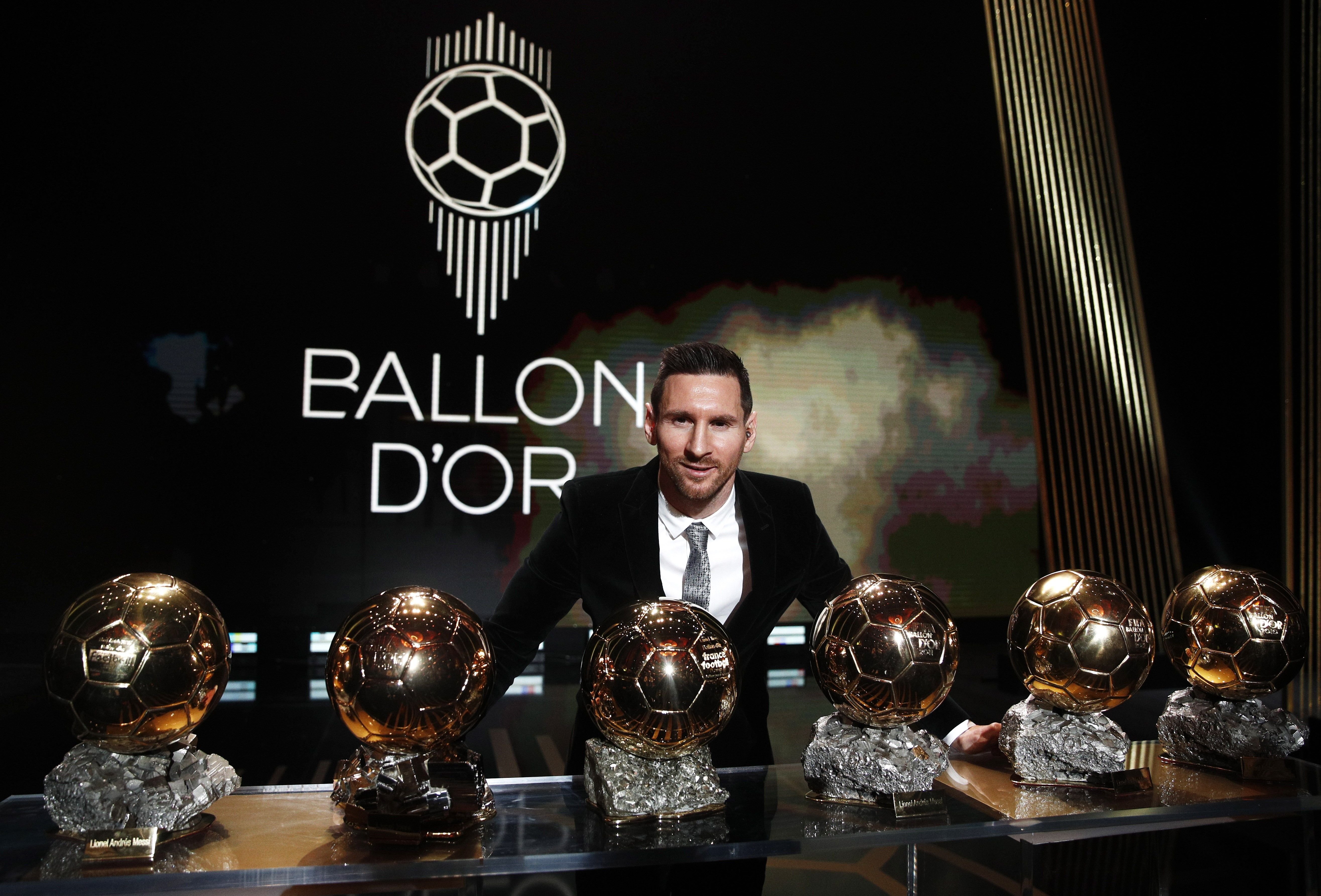 El sexto Balón de Oro de Messi, manchado por mensajes pidiendo favores a la UEFA