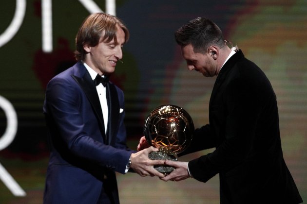 Luka Modric Leo Messi Pilota Oro 2019 EFE Luka Modric Leo Messi Pilota Oro 2019 EFE