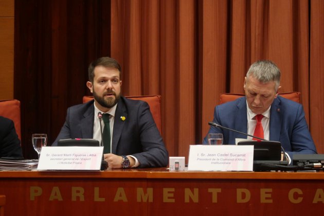 Gerard Figueras comparece Parlamento @parlament