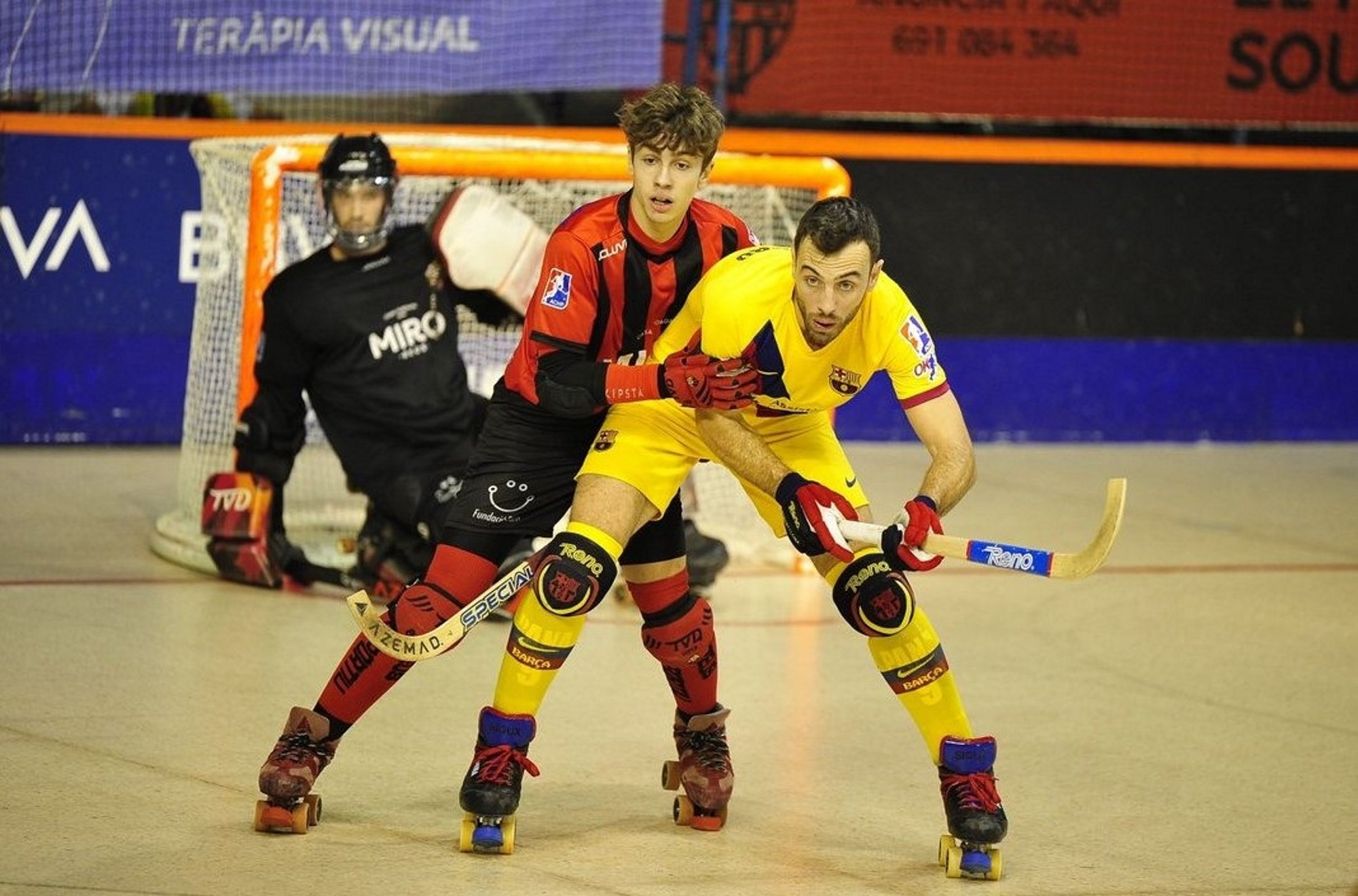 La victòria del Barça a Reus el situa al capdamunt de l’OK Lliga amb el Liceo