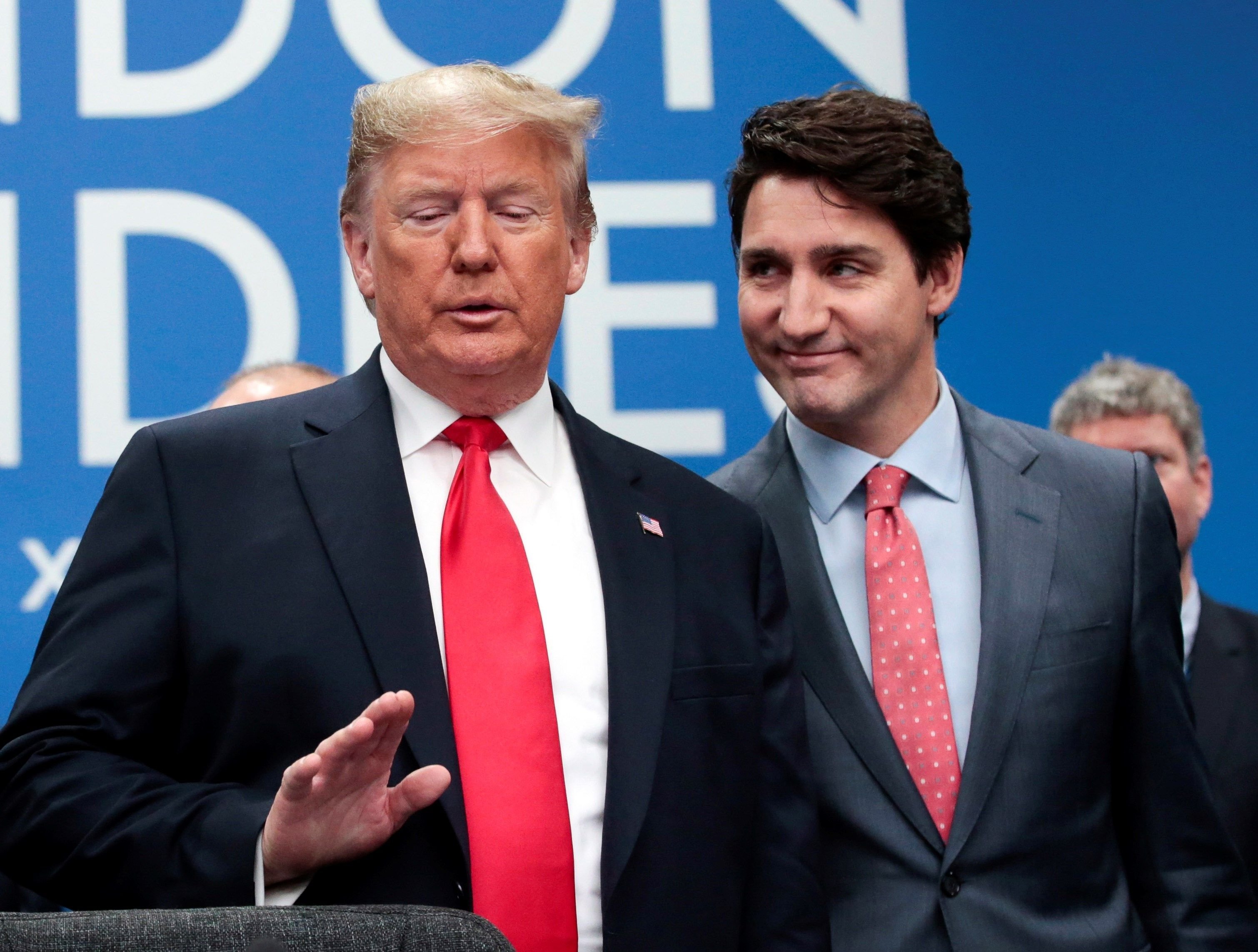 Trump frena también los aranceles contra Canadá después de hablar con Trudeau