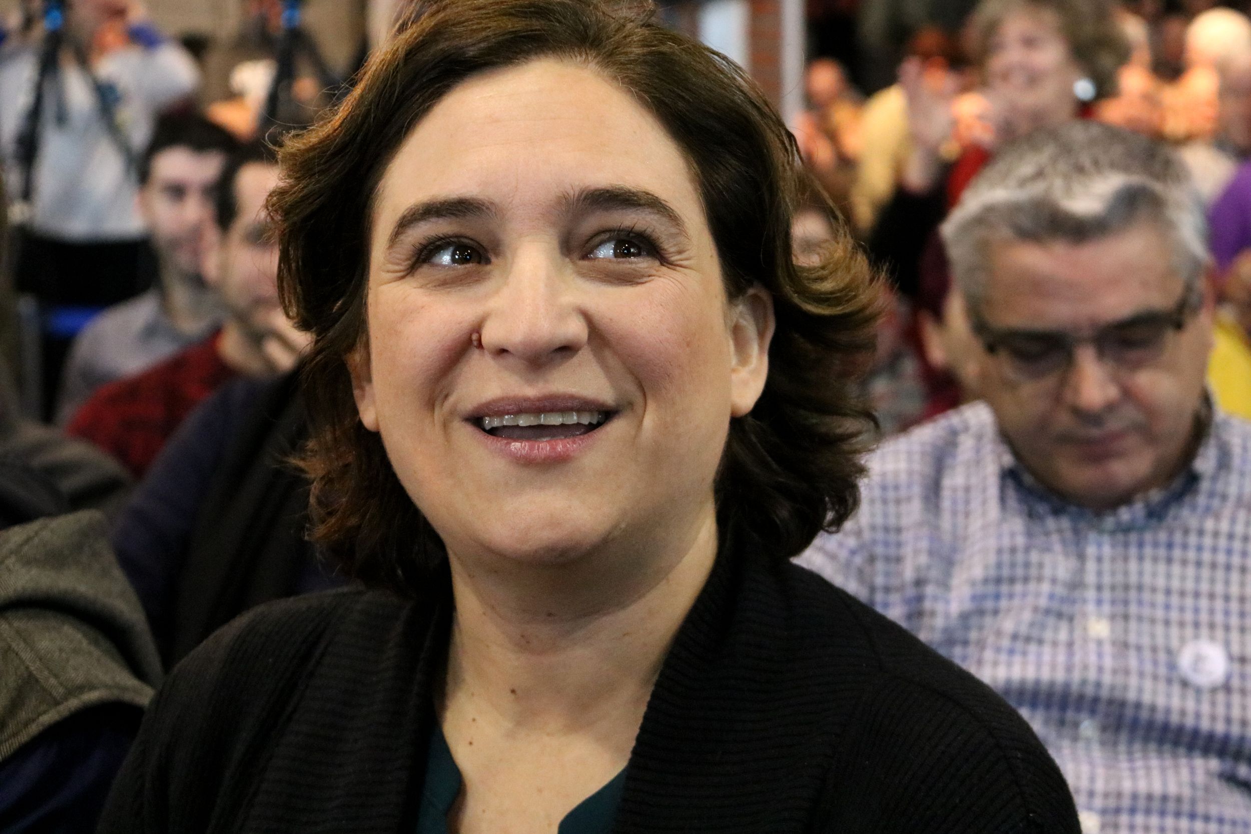 Colau creu que la feina negociadora en el metro "es comença a veure"