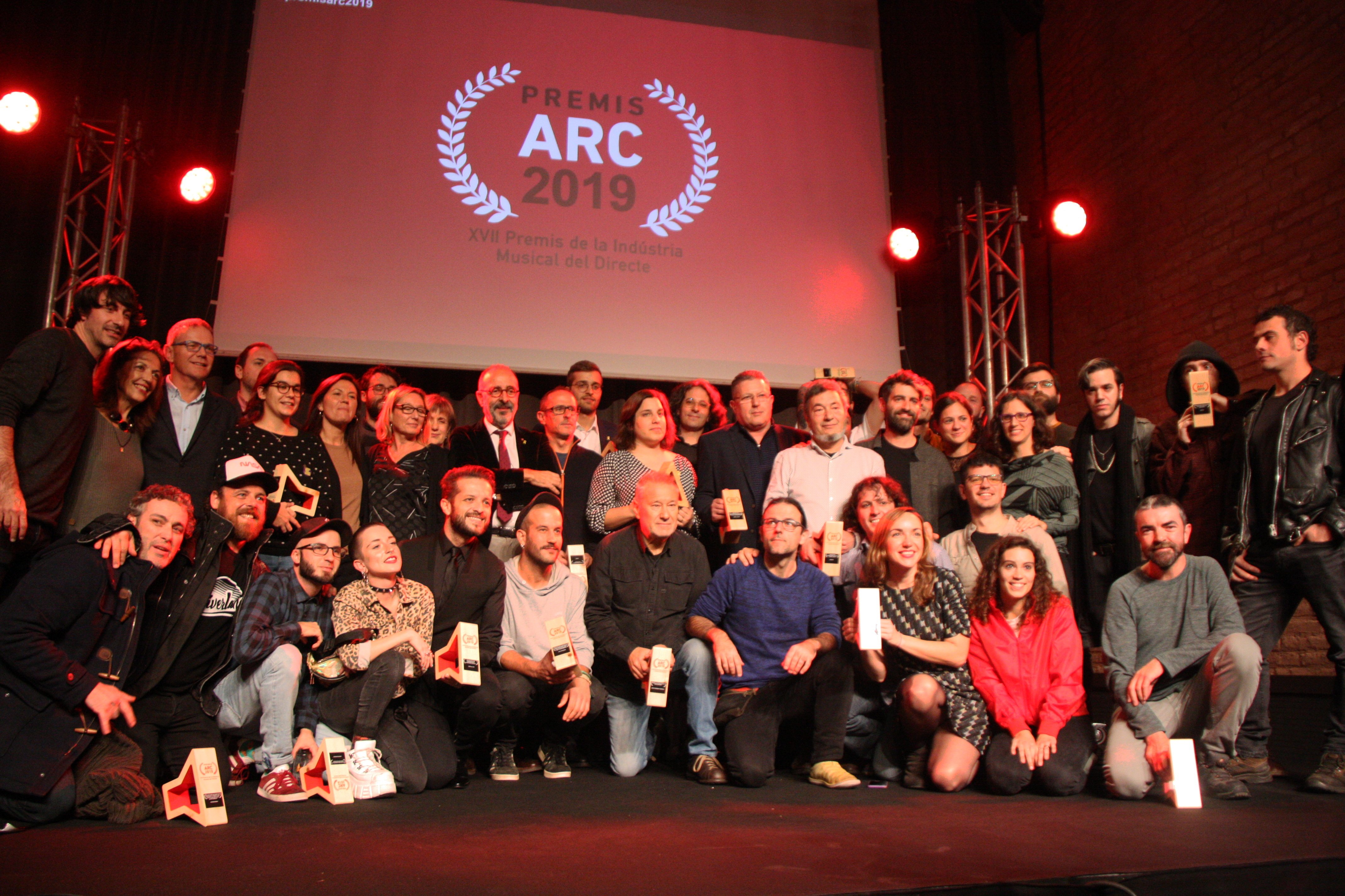 Rosalía, Oques Grasses, Joan Dausà y las Festes del Tura, ganadores de los premios ARC 2019