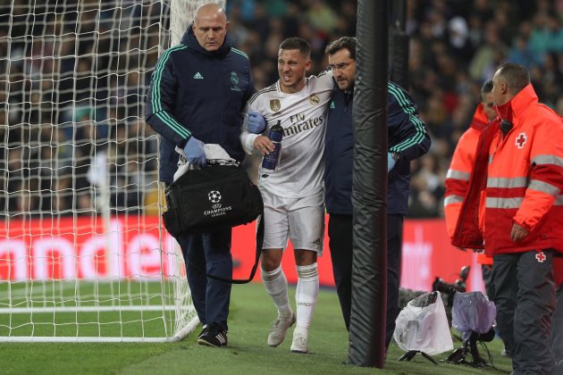 Eden Hazard Reial Madrid lesionat EFE