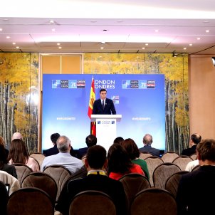 Pedro Sánchez Londres OTAN EFE Pedro Sánchez Londres OTAN EFE