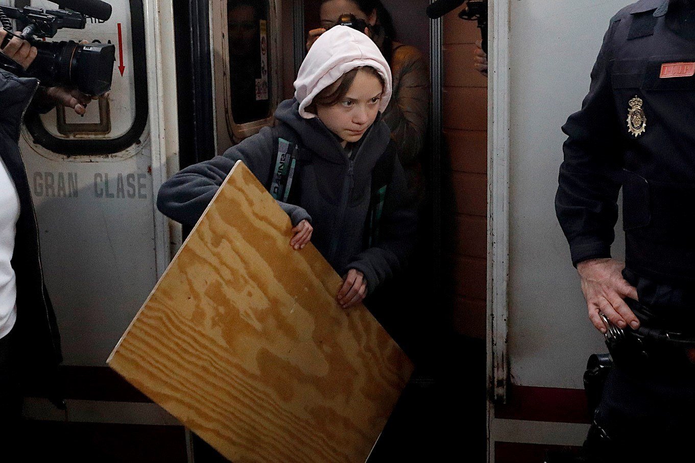 Greta Thunberg llega a Madrid para liderar la Marcha por el Clima