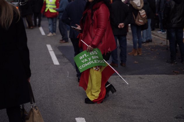 manifestació unionista Constitució article 155   Guillem Camós