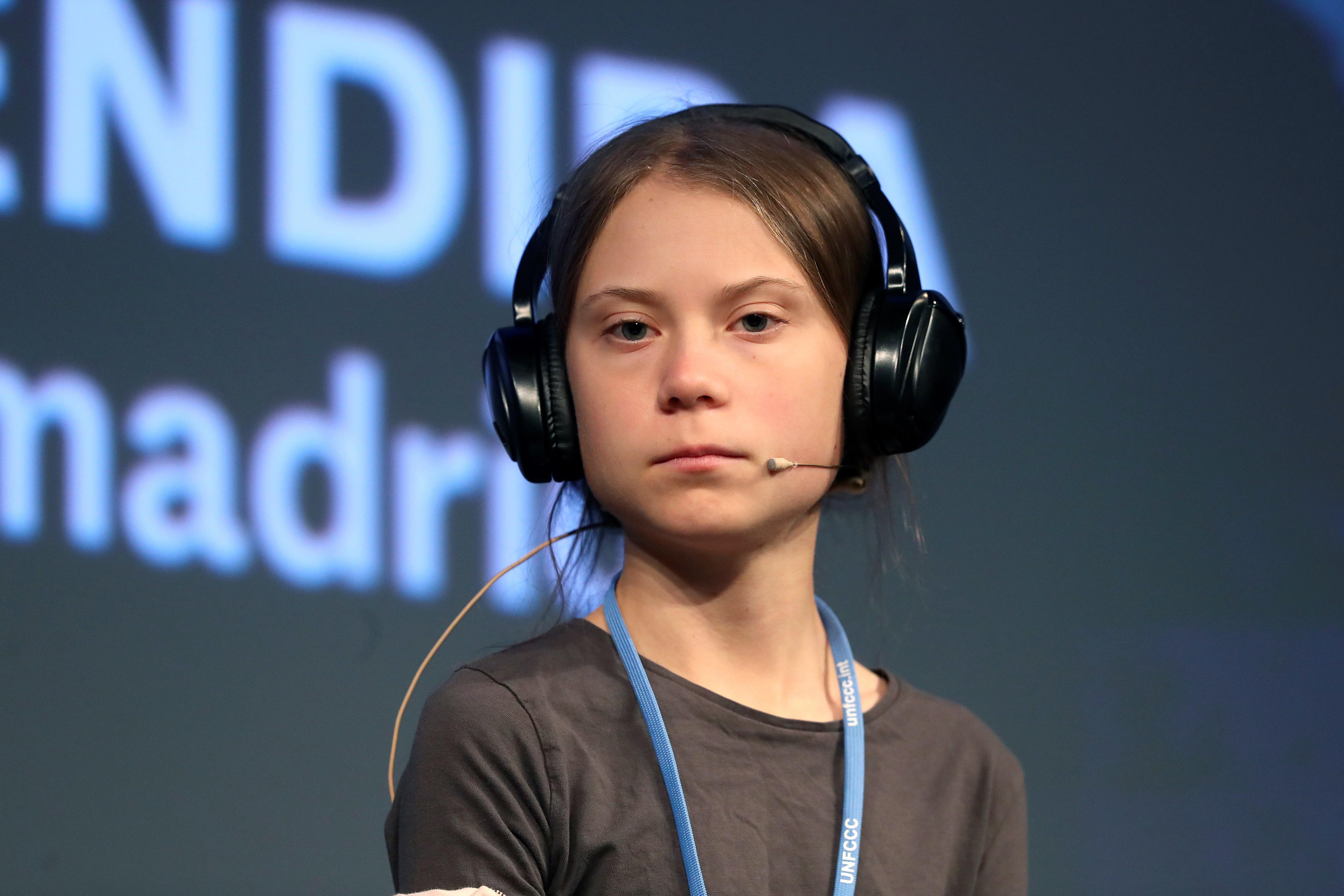 La denuncia de Greta Thunberg desde Madrid: "La gente está sufriendo y muriendo"