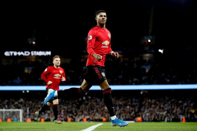 Rashford celebracio Manchester City Manchester United Europa Press Rashford celebracio Manchester City Manchester United Europa Press