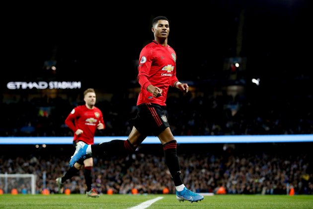 Rashford celebracio Manchester City Manchester United Europa Press