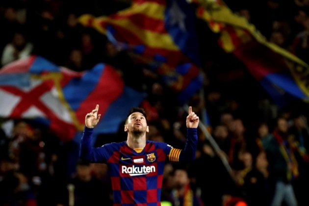Leo Messi sol Barca Mallorca EFE