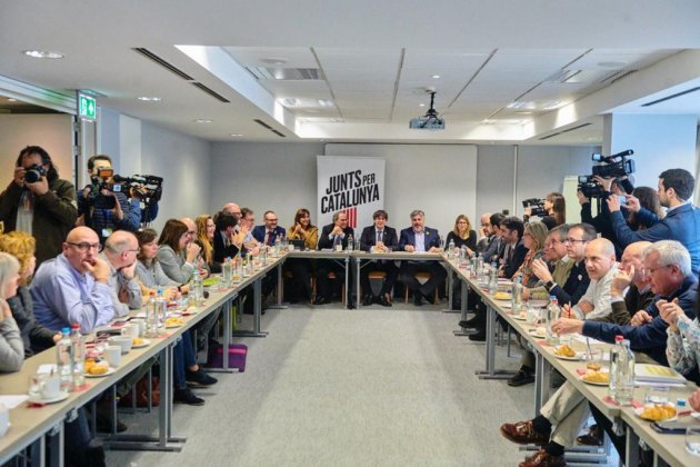 reunió JxCat Brussel·les 9 desembre