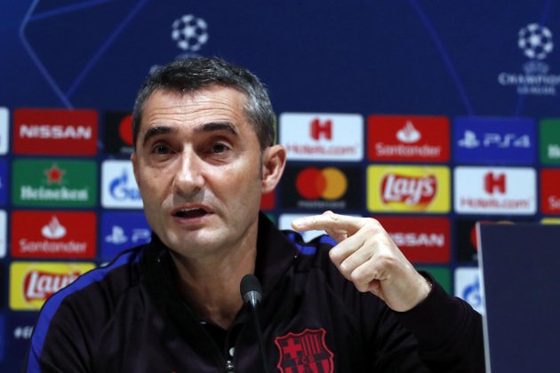 Ernesto Valverde Champions Barça EFE