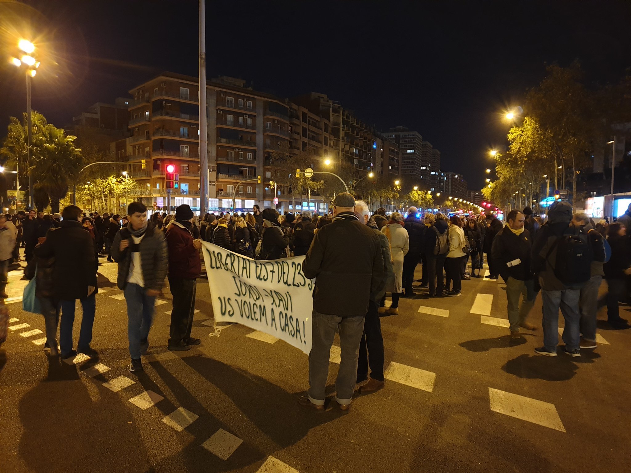 Los CDR cortan la Meridiana por 64ª noche consecutiva