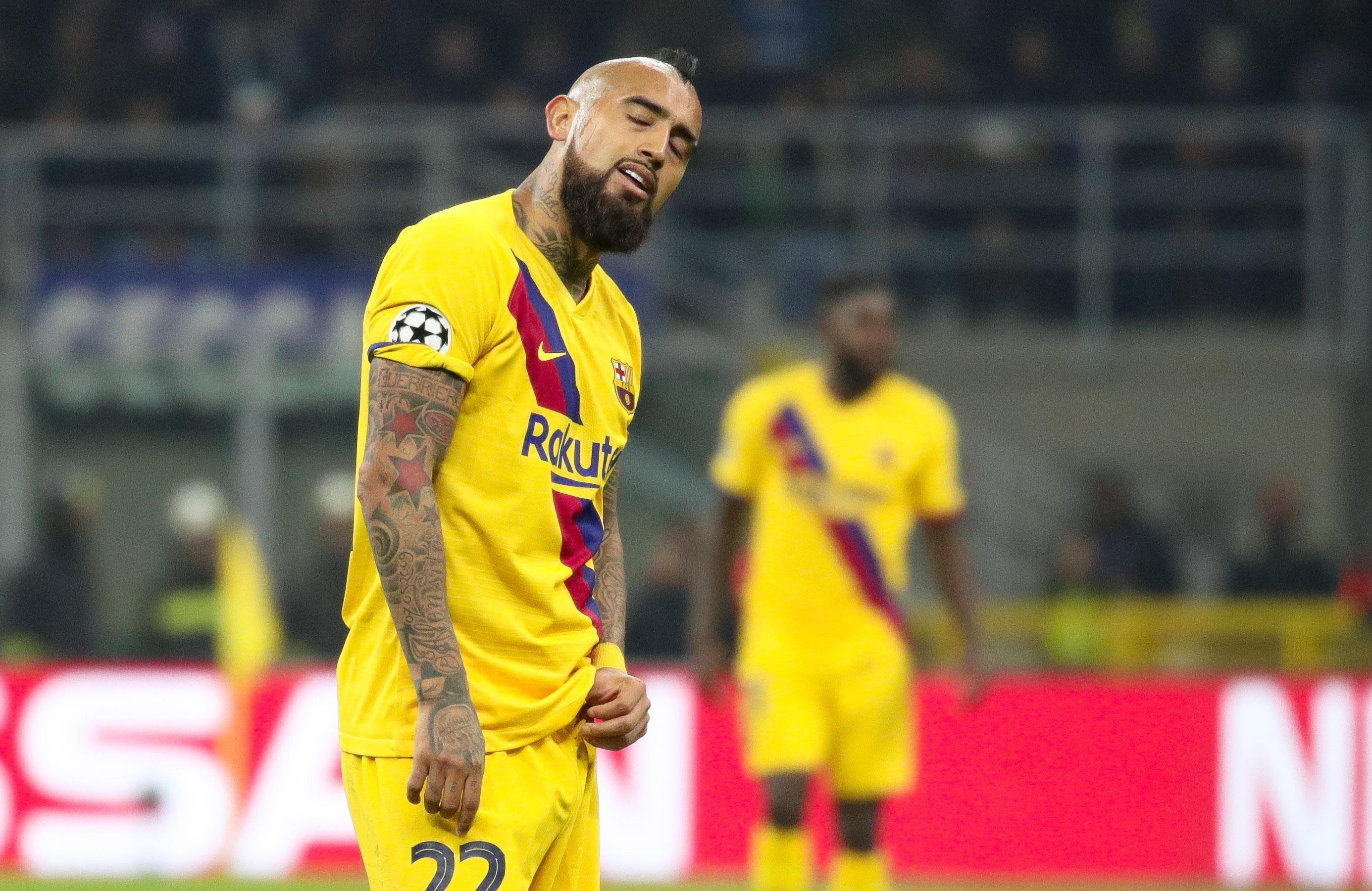 Arturo Vidal no descarta marxar del Barça en aquest mercat d'hivern