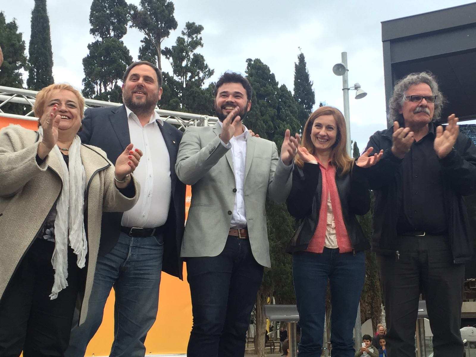 "Mai acceptarem que un tribunal polític passi per sobre de la voluntat democràtica del nostre poble"