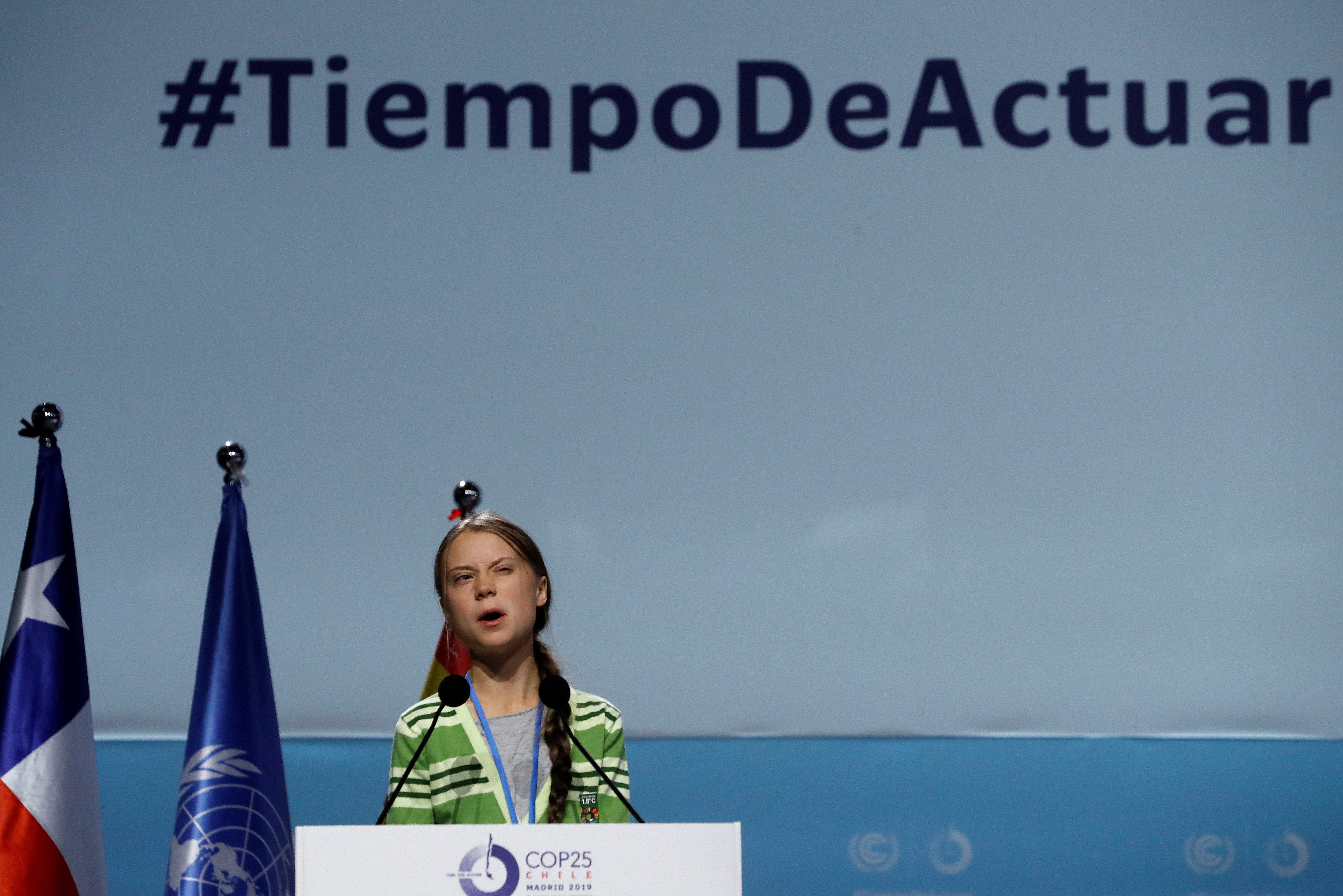 Greta Thunberg: L'esperança no ve dels governs sinó de les persones