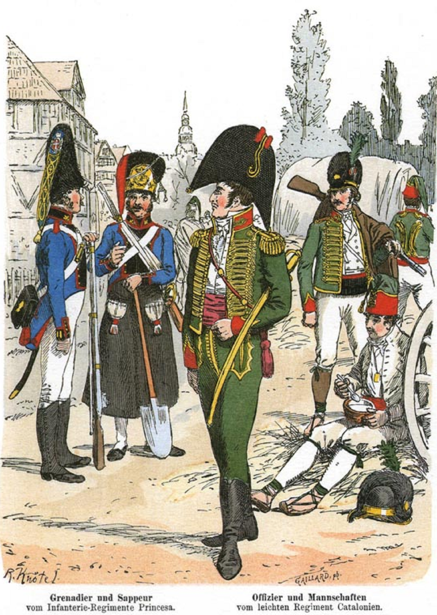 Los soldados catalanes de Napoleón inician la retirada de Rusia