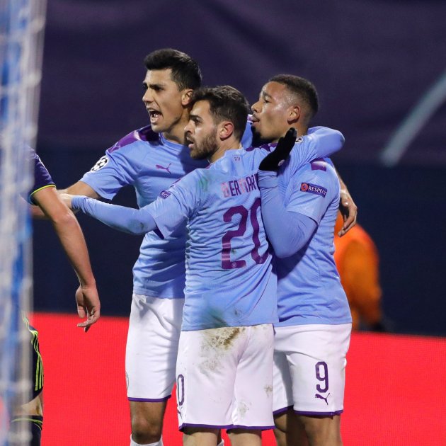 Manchester City Rodri Bernardo Silva Gabriel Jesus EFE