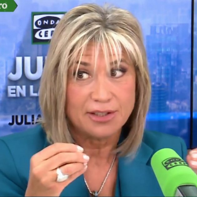 Julia Otero manos La Sexta