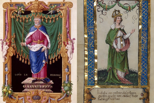Lluís el Pietòs i Judit de Baviera