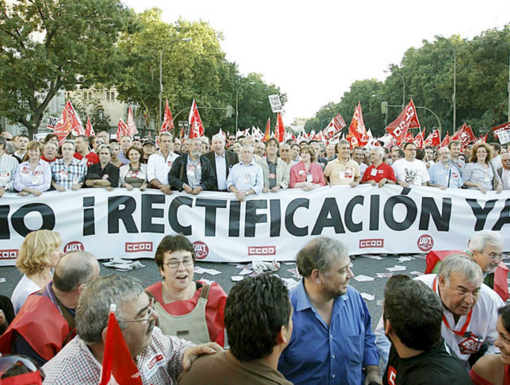 Los sindicatos amenazan con una huelga general si no se deroga la reforma laboral
