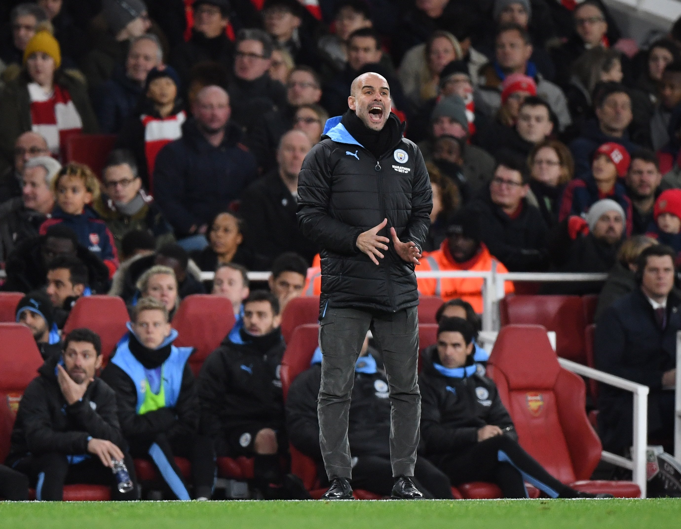 El City de Guardiola vuelve al camino de la victoria contra el Arsenal (0-3)