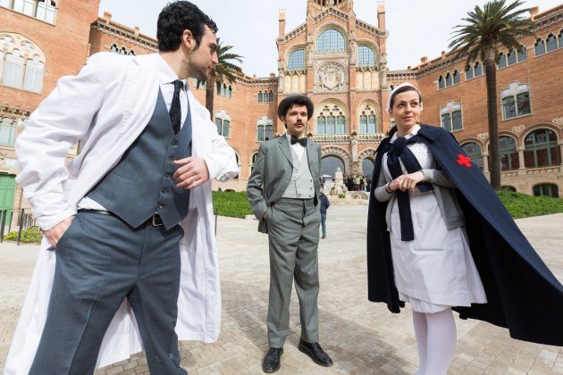 visitas teatralizadas Sant Pau Recinte Modernista