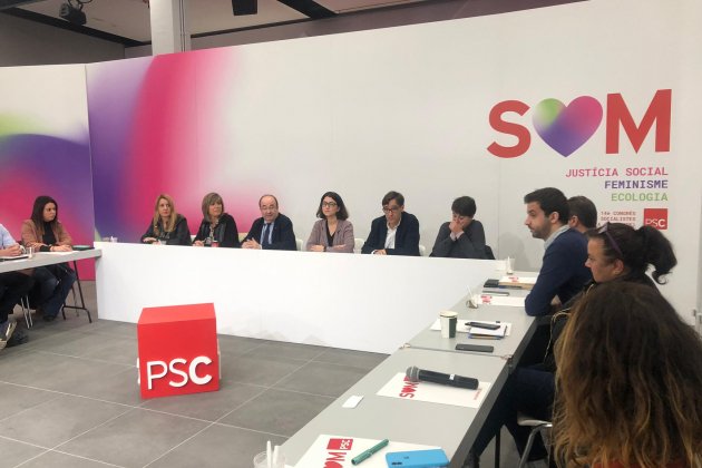 reunió executiva PSC   Marina Fernández