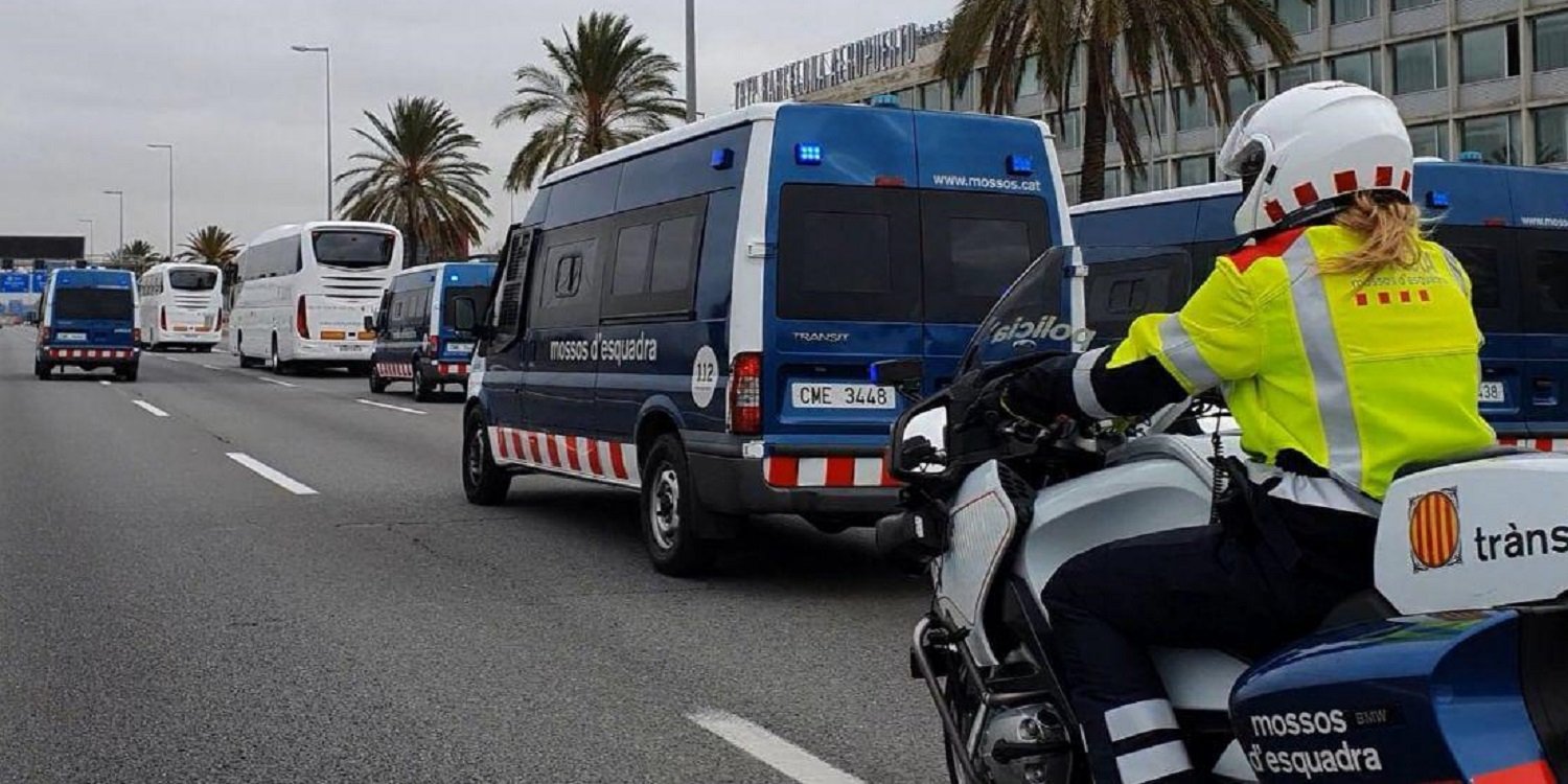 El dispositiu policial, centrat en la seguretat dels equips del Clàssic