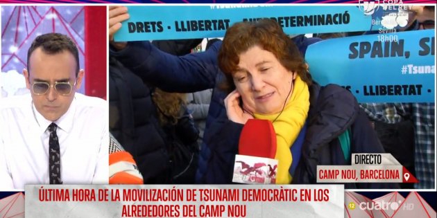 manifestando indepe Todo Se Mintiera