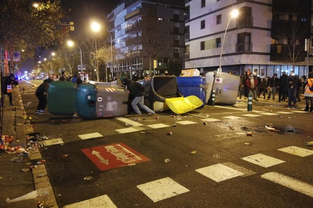 barricadas disturbios campo Nuevo Clásico - Anna Solé