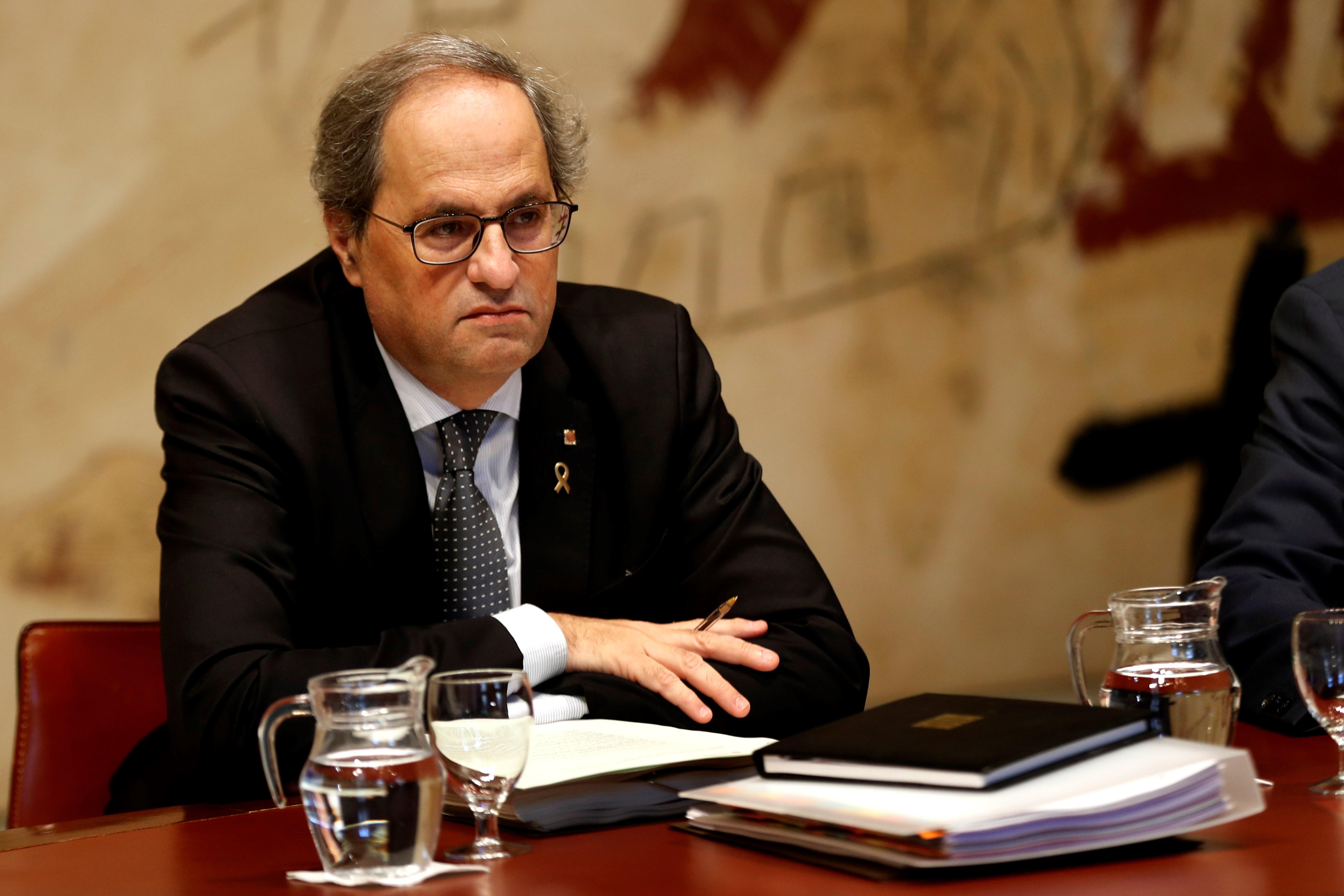 La respuesta de Torra al TC: trazar el rumbo a la autodeterminación