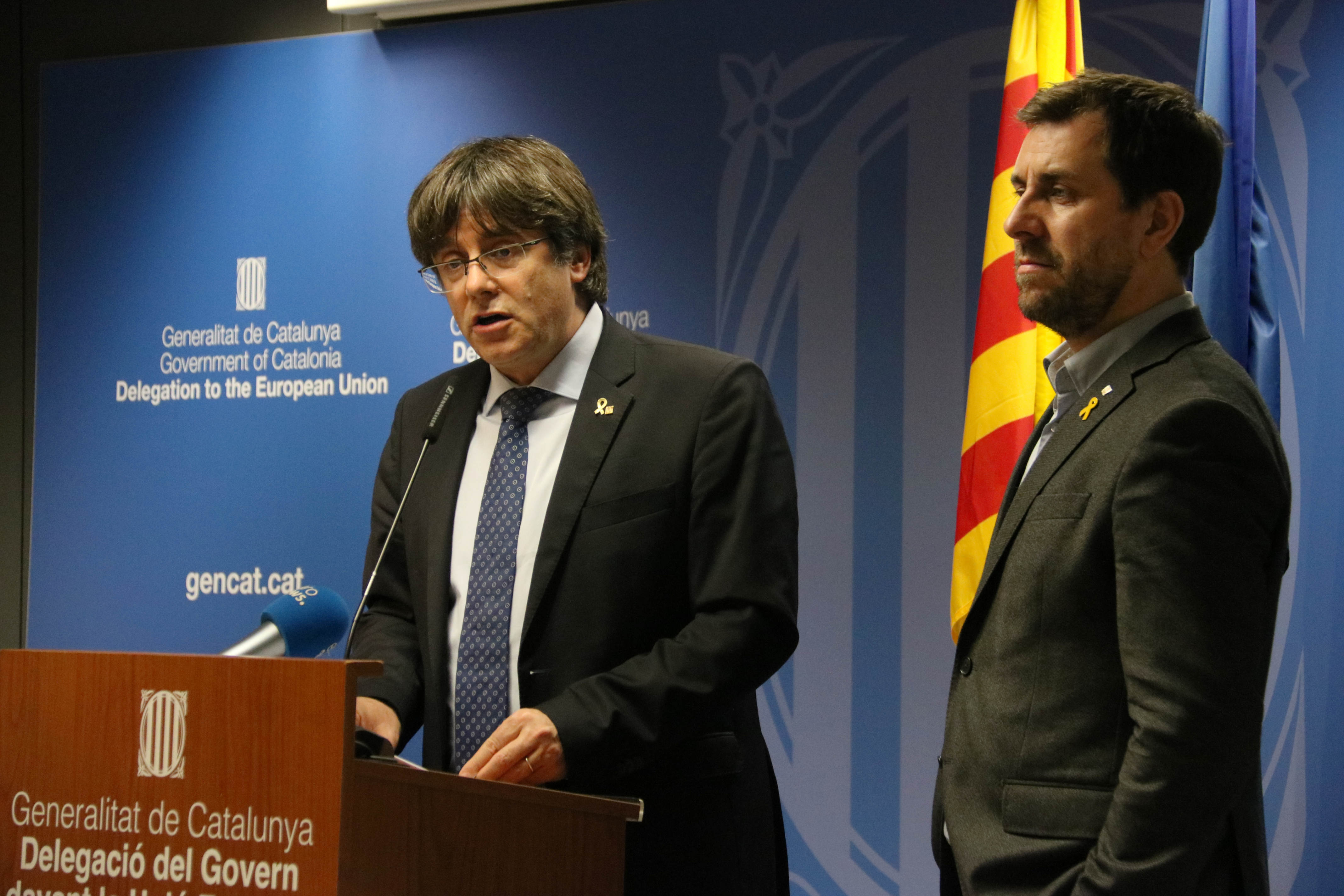 European Court says Puigdemont and Comín's MEP appeal needs to be reviewed