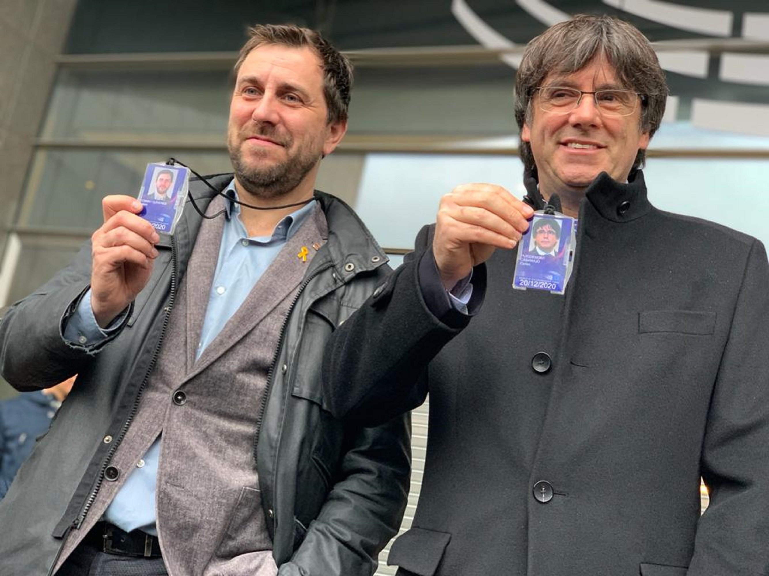 Puigdemont and Comín are now MEPs
