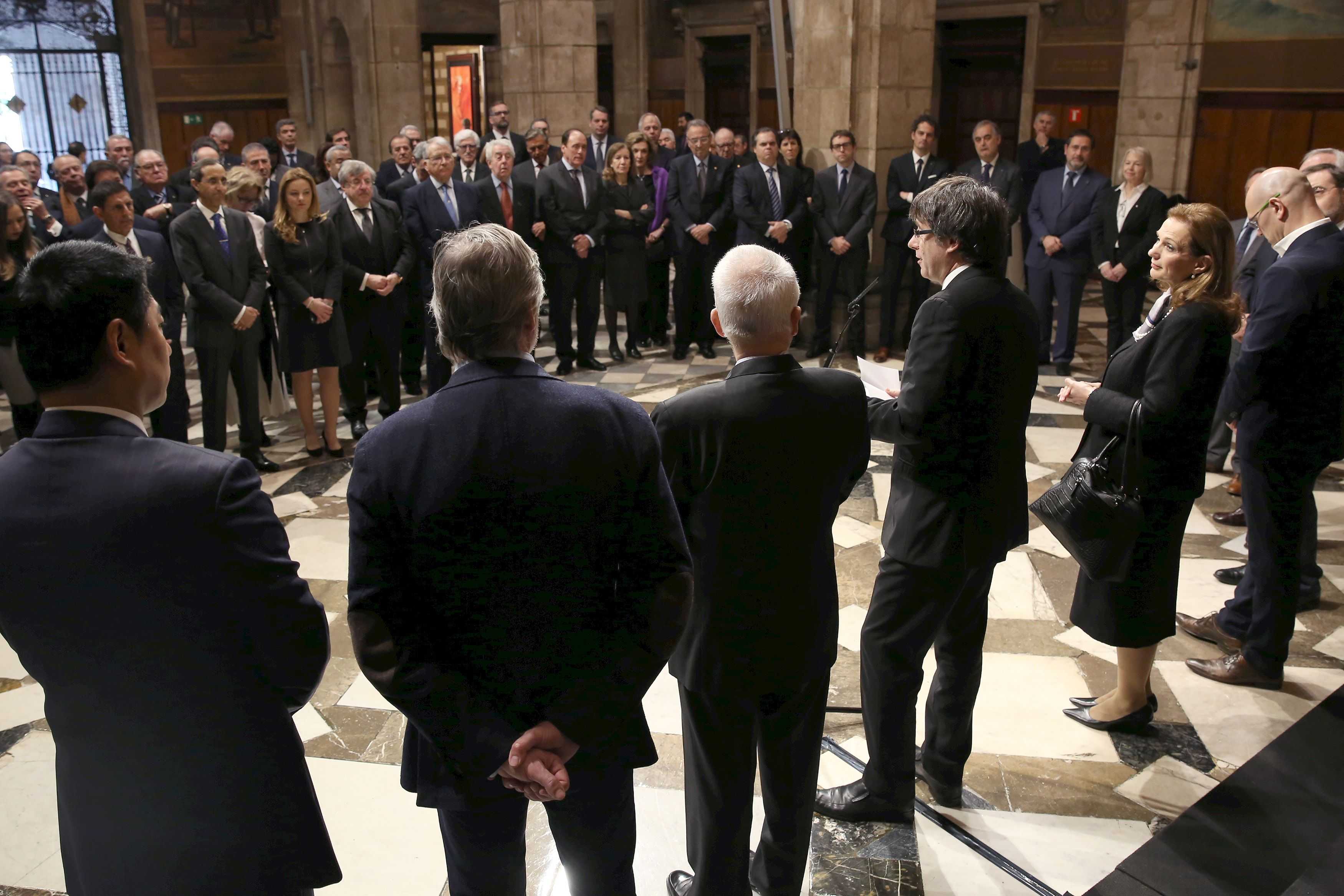 Puigdemont, al cos diplomàtic: "Farem el referèndum malgrat les amenaces"
