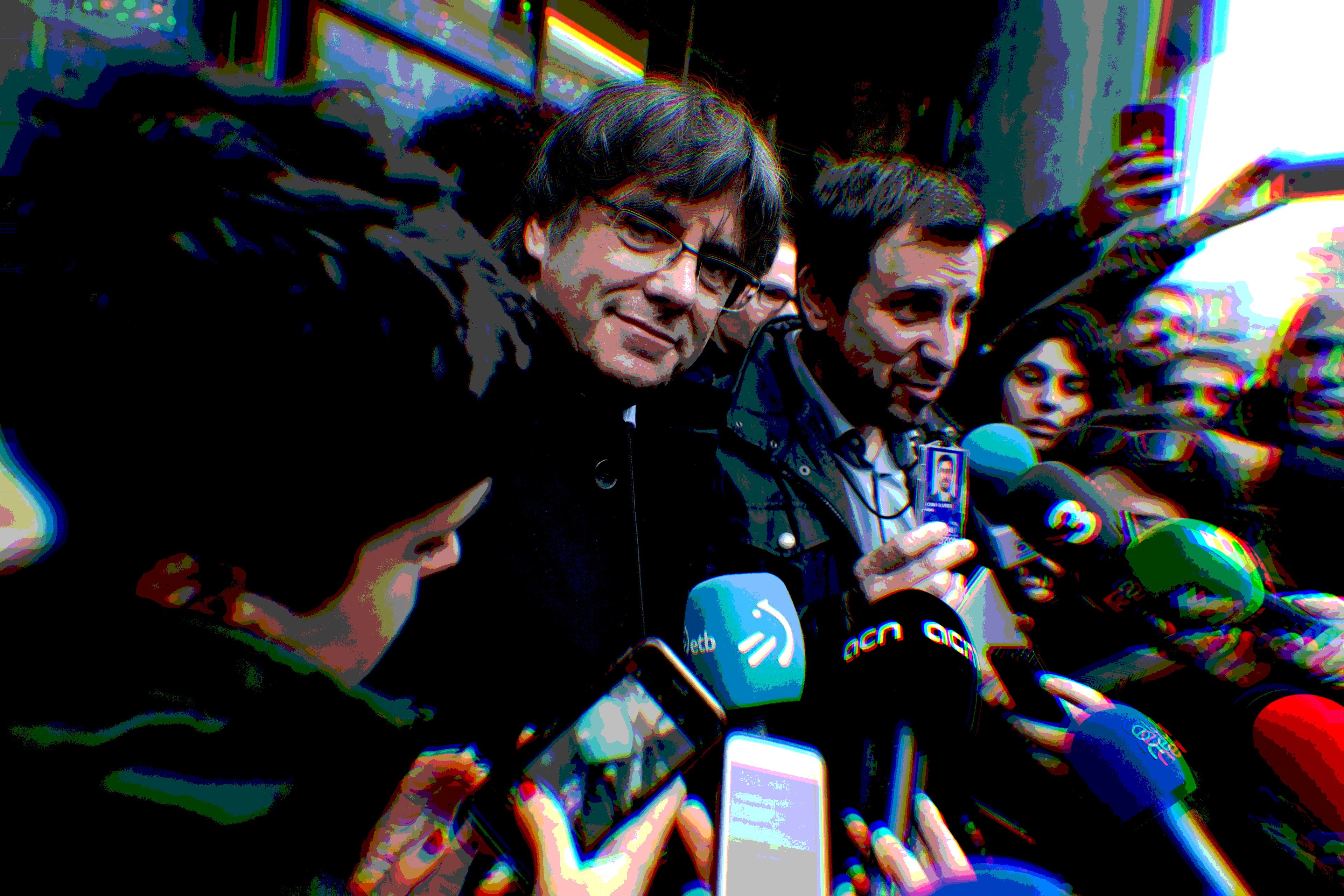 Portadas rendidas a Puigdemont