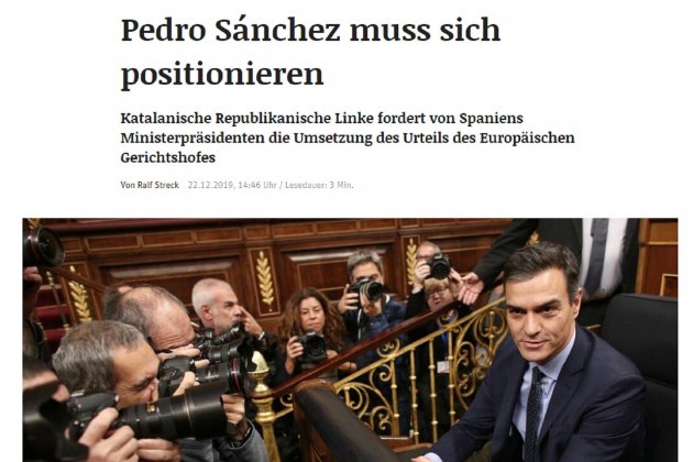 neues deutschland pedro sanchez