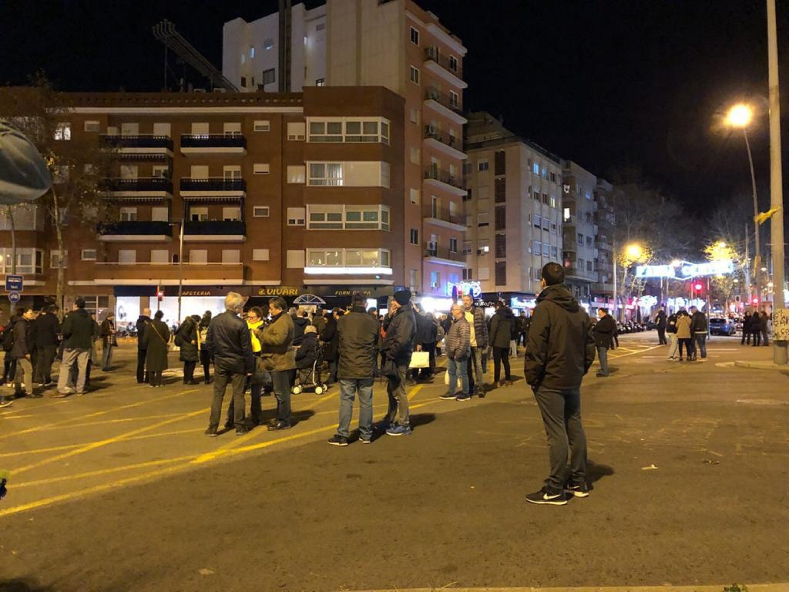 Meridiana Resisteix bat el rècord: 70 nits de protesta contra la sentència