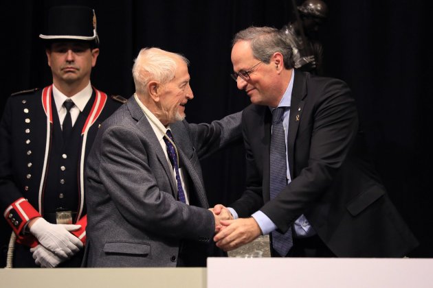 Quim Torra Josep Vallverdú medalla or Generalitat - ACN