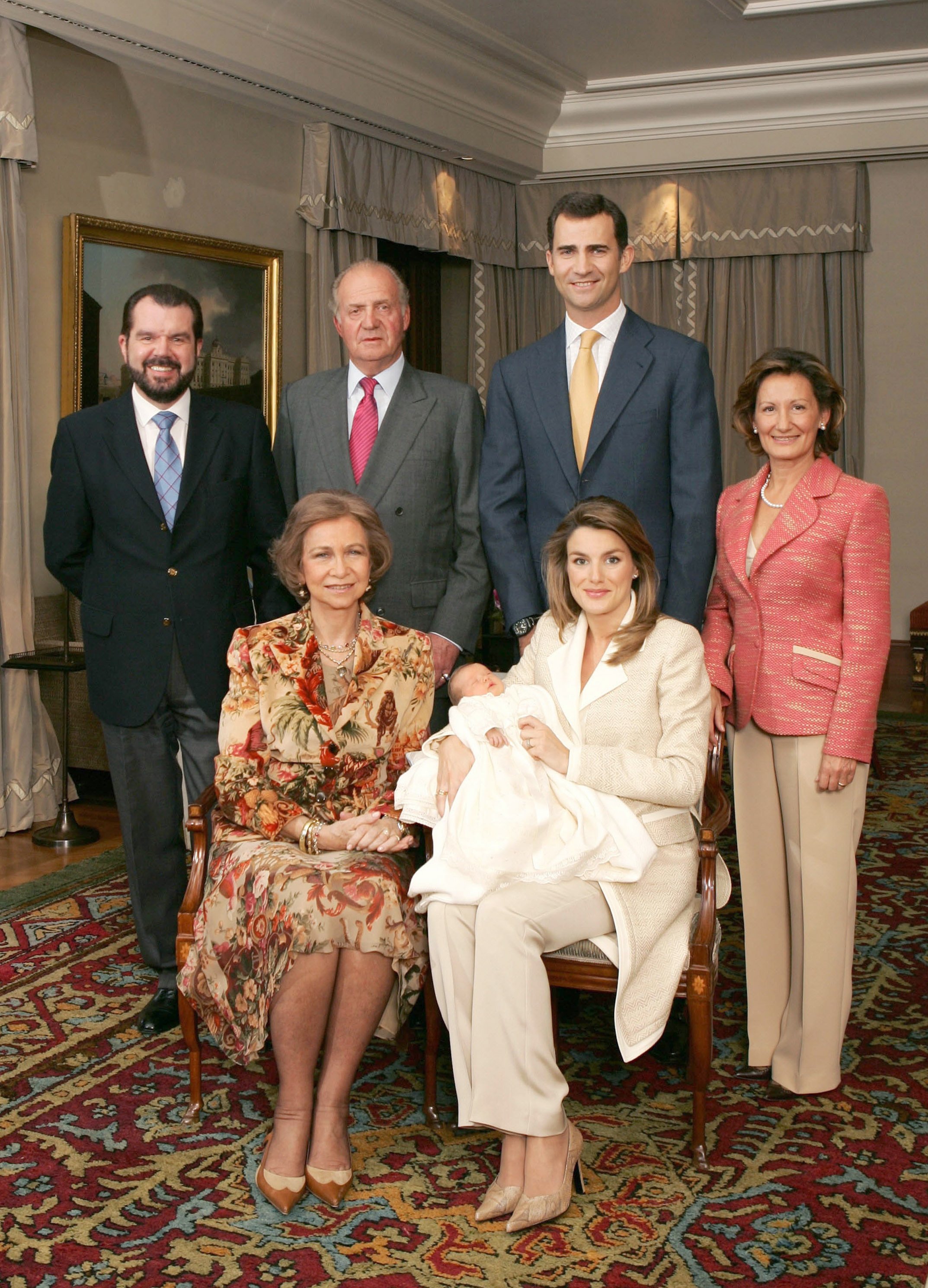 naixement elionor familia ortiz rocasolano leticia GTRES naixement elionor familia ortiz rocasolano leticia GTRES
