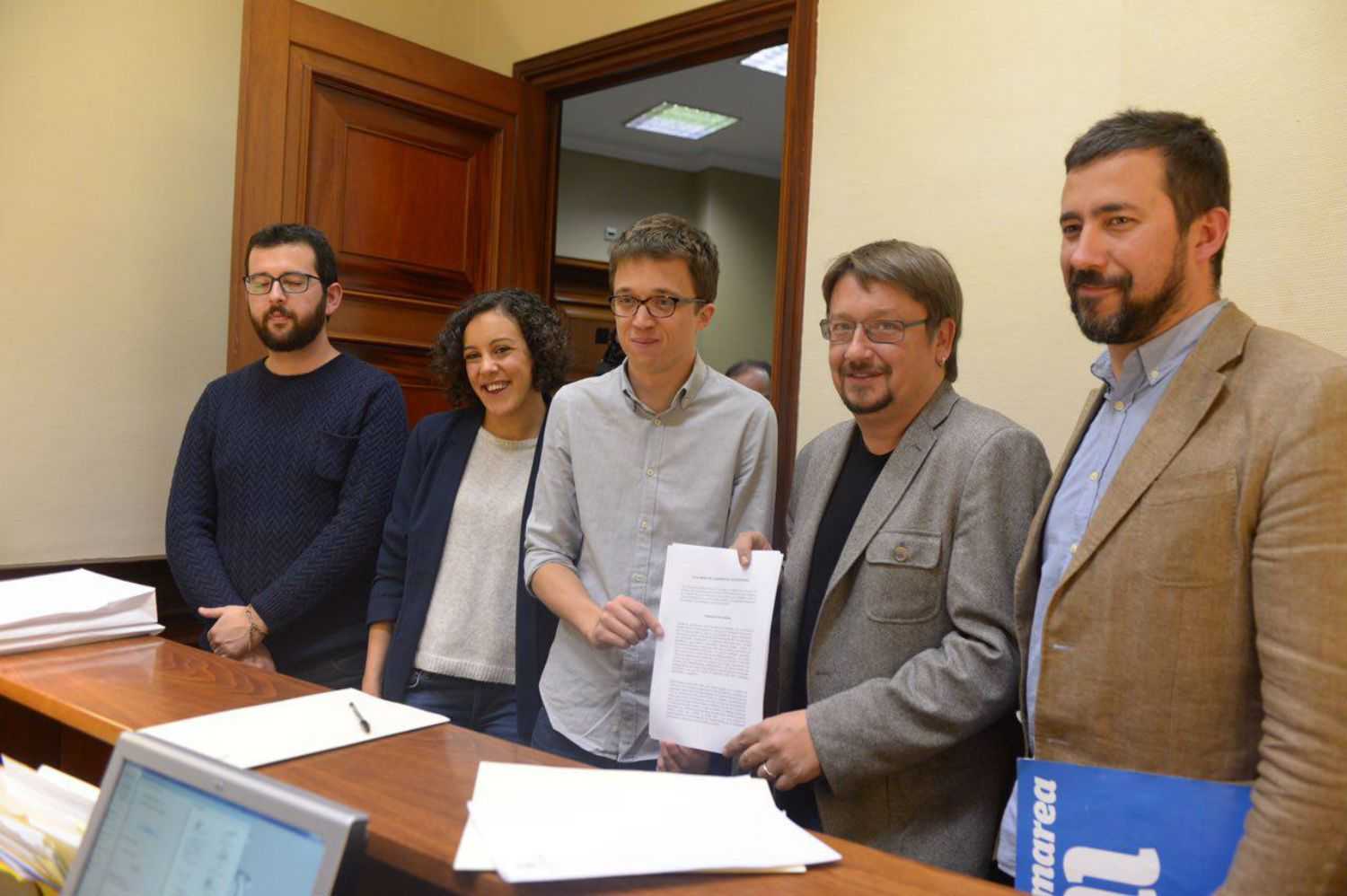 Domènech demana al Congrés no amagar-se darrere la llei en el cas català