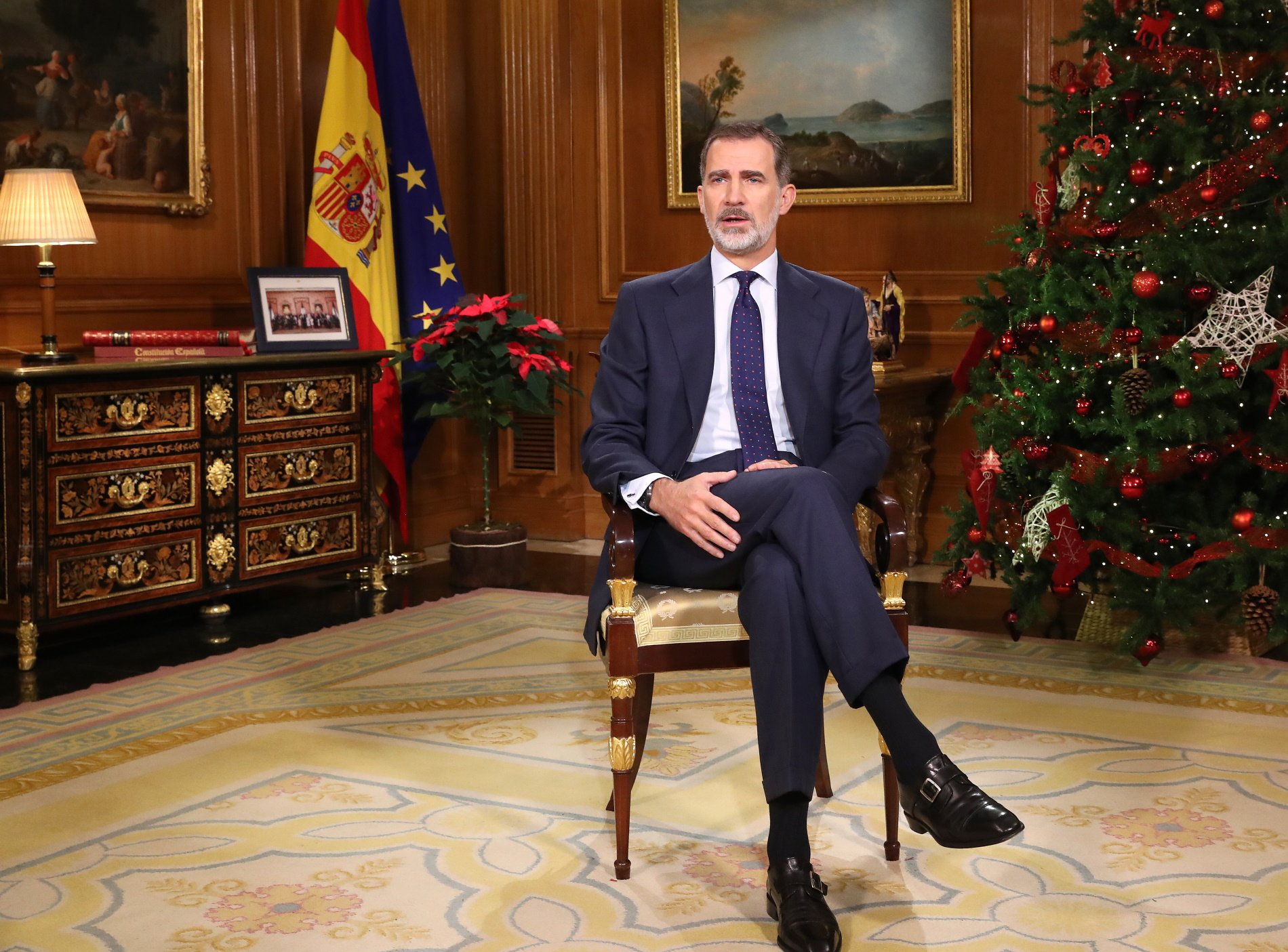 Felipe to the rescue: Spanish king calls for confidence despite setbacks
