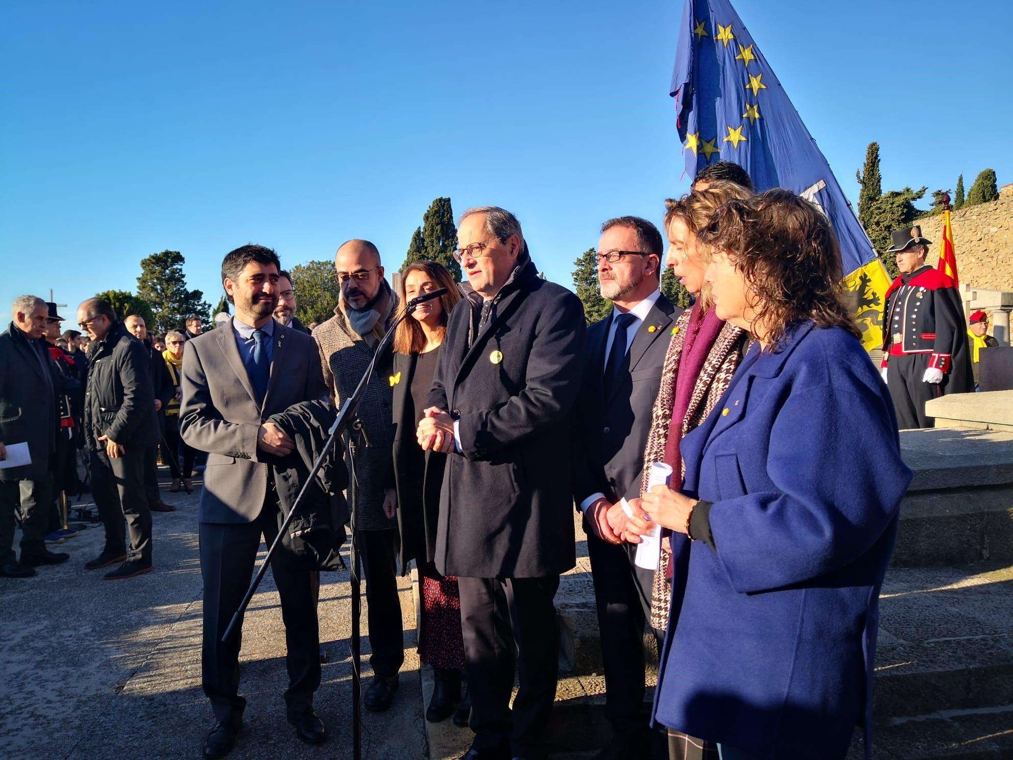 Torra: "Catalunya no es una preocupación, lo es el estado español en Europa"