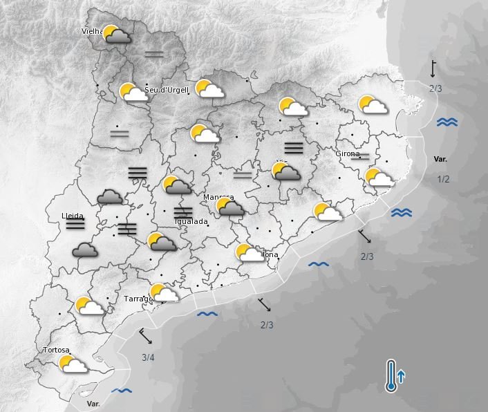 mapa temps