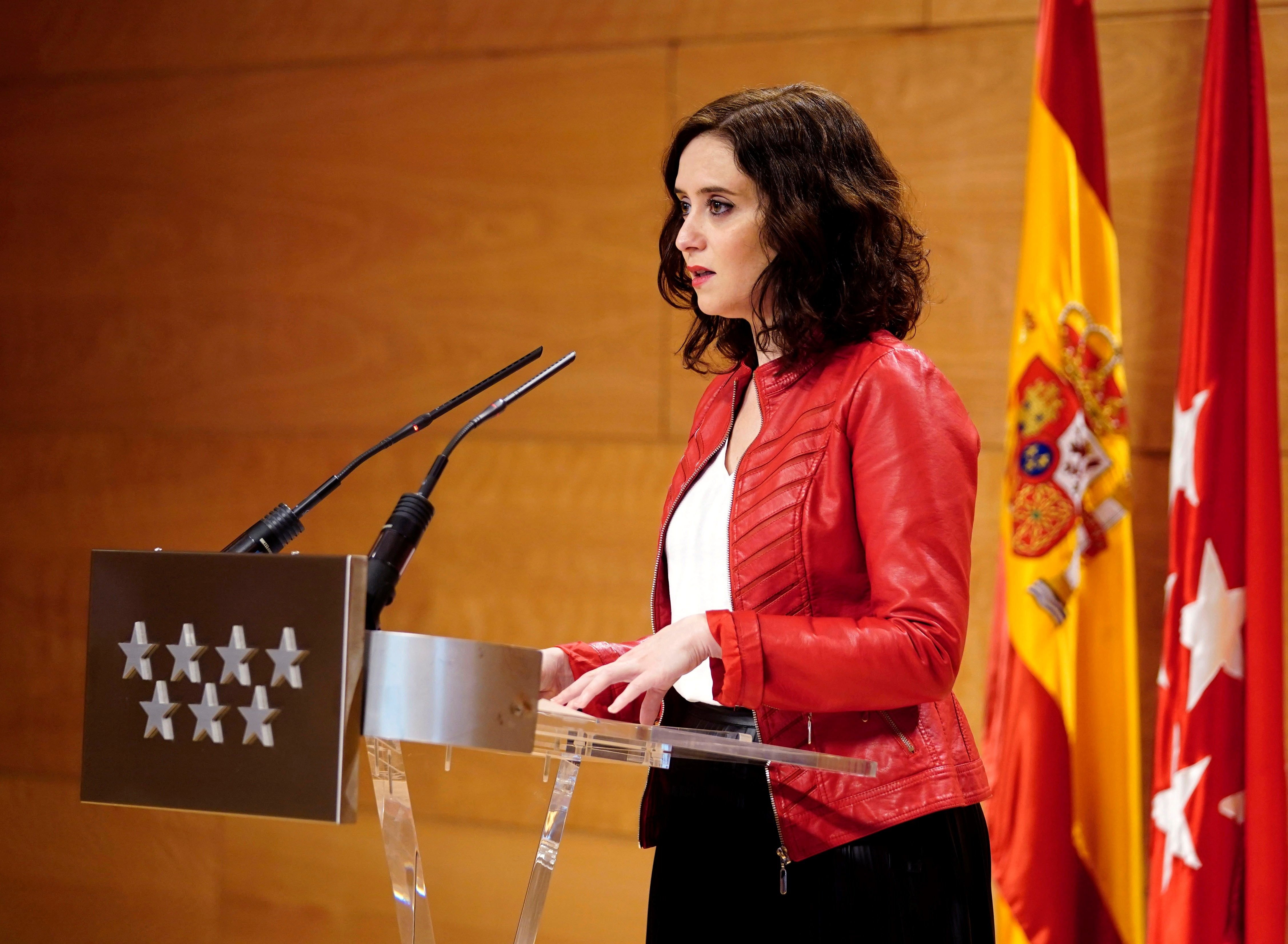 Ayuso: "El concert de Sant Esteve revela la tirania de l'independentisme"