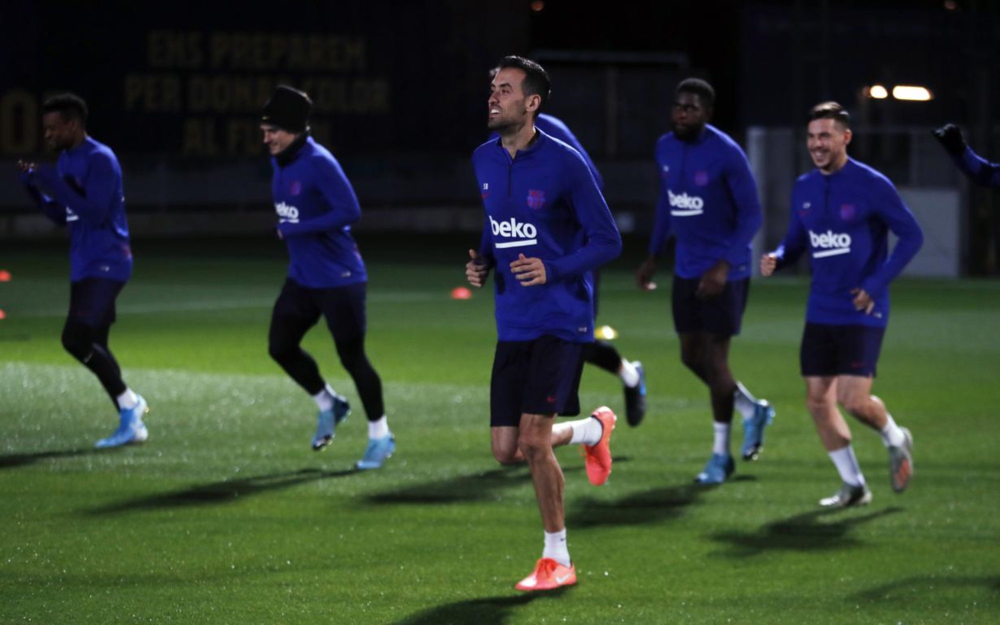 El Barça vuelve al trabajo después de Navidad