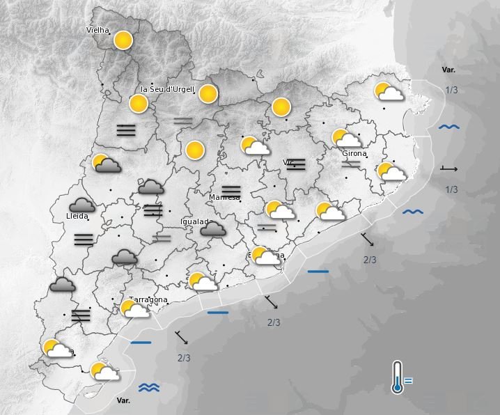 mapa temps mapa temps