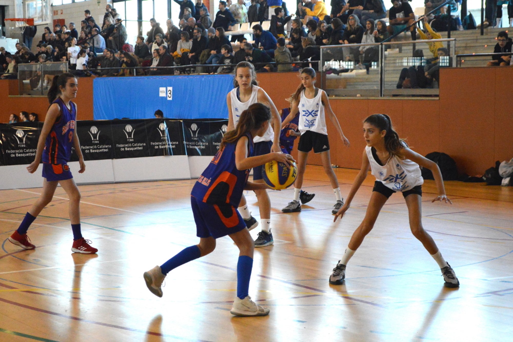 Banyoles s’omple de bàsquet 3x3 per Nadal