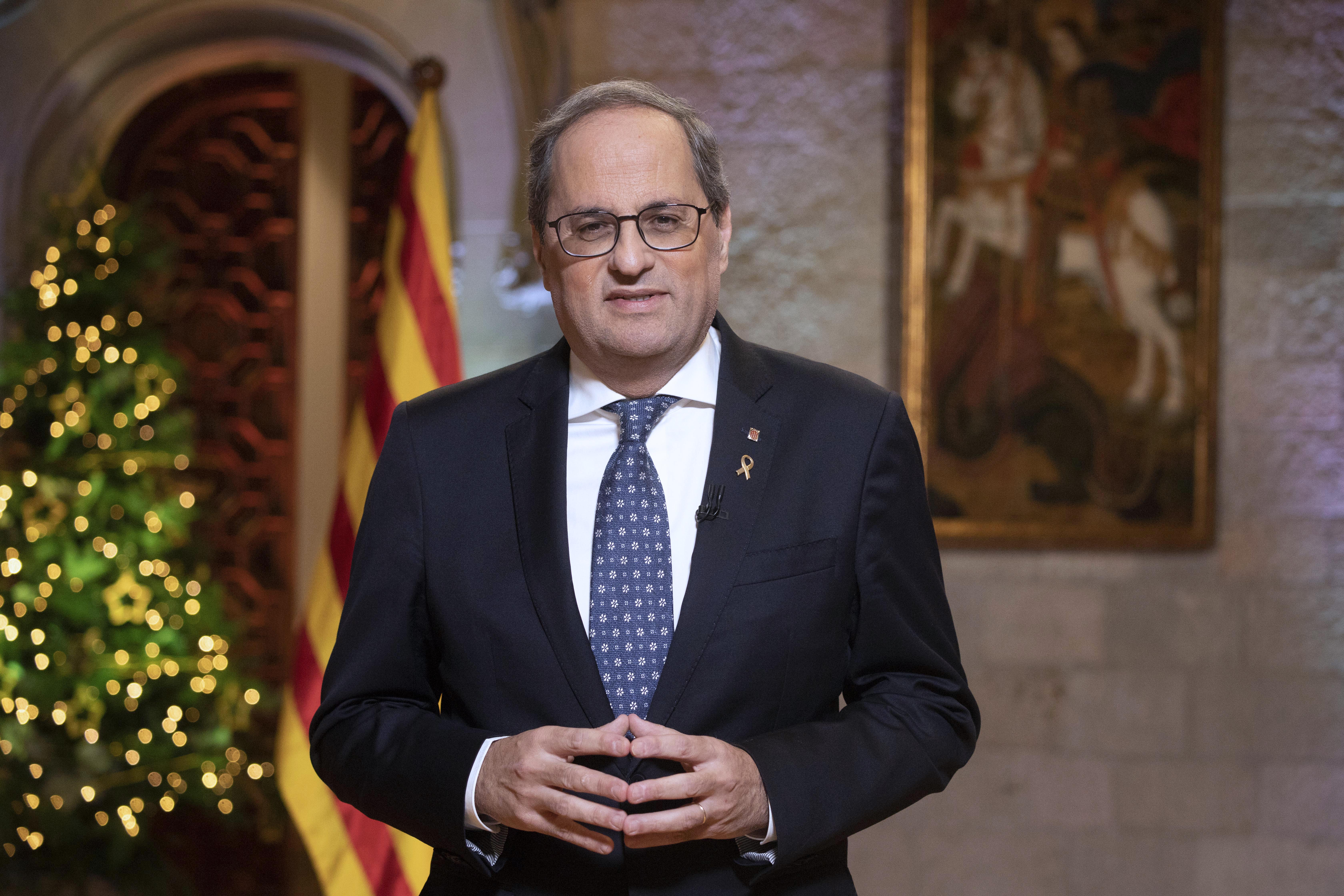 Torra: "No permetré que un tribunal suplanti la sobirania dels catalans"